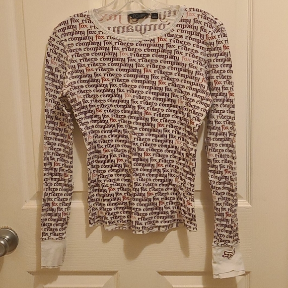 Fox Tops - Fox Riders Company Thermal Long Sleeve Shirt